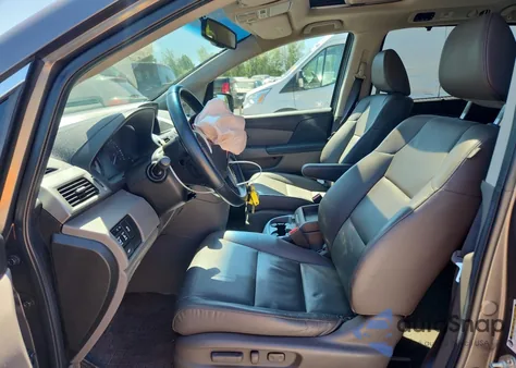 2012 Honda Odyssey Exl z USA, uszkodzony, nr VIN 5FNRL5H62CB113006